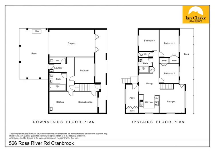 Floorplan of Homely house listing, 566 Ross River Rd, Cranbrook QLD 4814