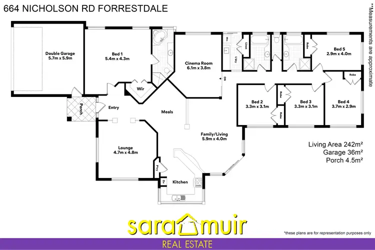 Floorplan of Homely rural property listing, 664 Nicholson Rd, Forrestdale WA 6112