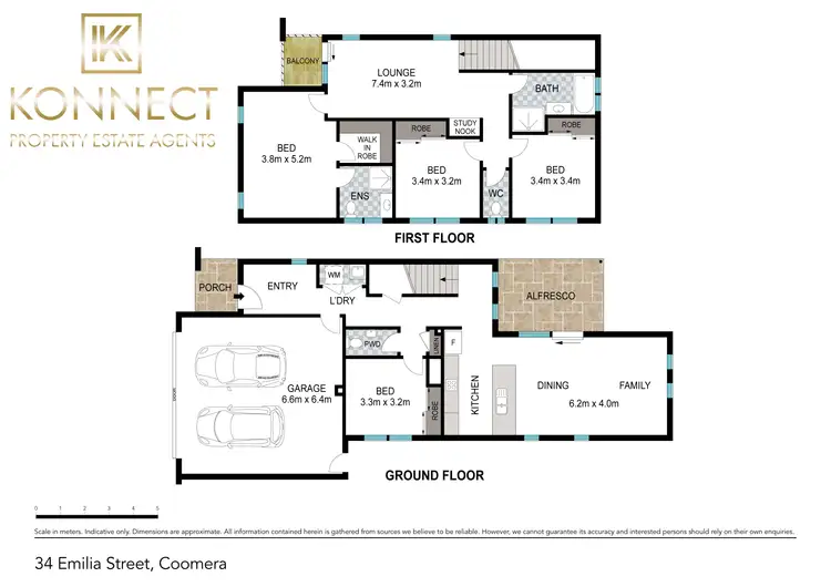 Floorplan of Homely house listing, 34 Emilia St, Coomera QLD 4209