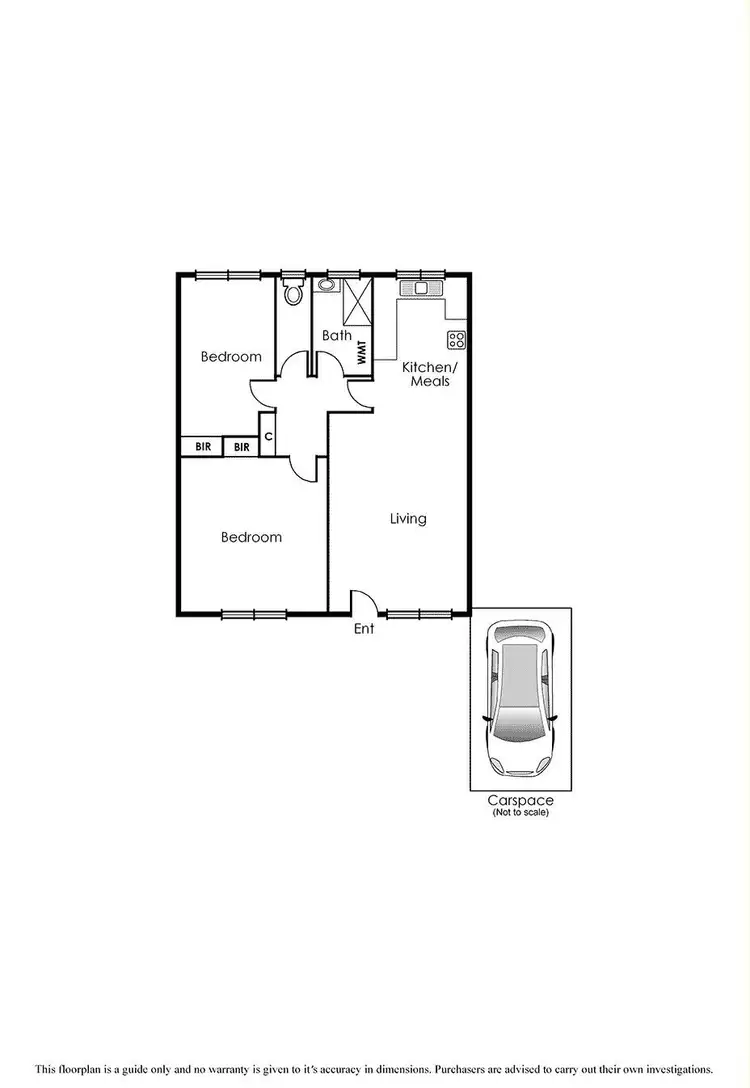 Floorplan of Homely apartment listing, 5/500 Main St, Mordialloc VIC 3195
