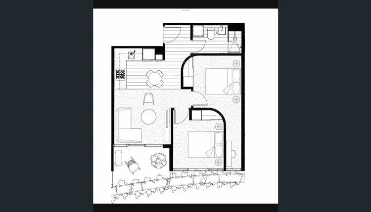 Floorplan of Homely apartment listing, 310/8 Daly Street, South Yarra VIC 3141
