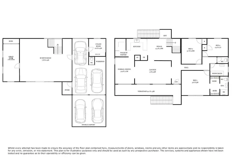 Floorplan of Homely house listing, 4 Kratzmann Ct, Kearneys Spring QLD 4350