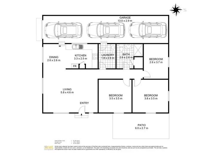 Floorplan of Homely house listing, 203 Taylor St, Wilsonton QLD 4350