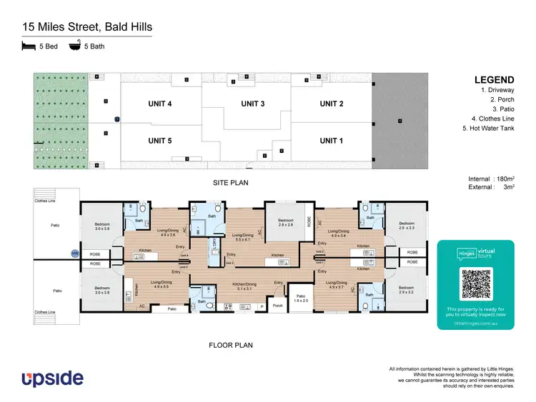 Floorplan of Homely unit listing, 15 Miles St, Bald Hills QLD 4036