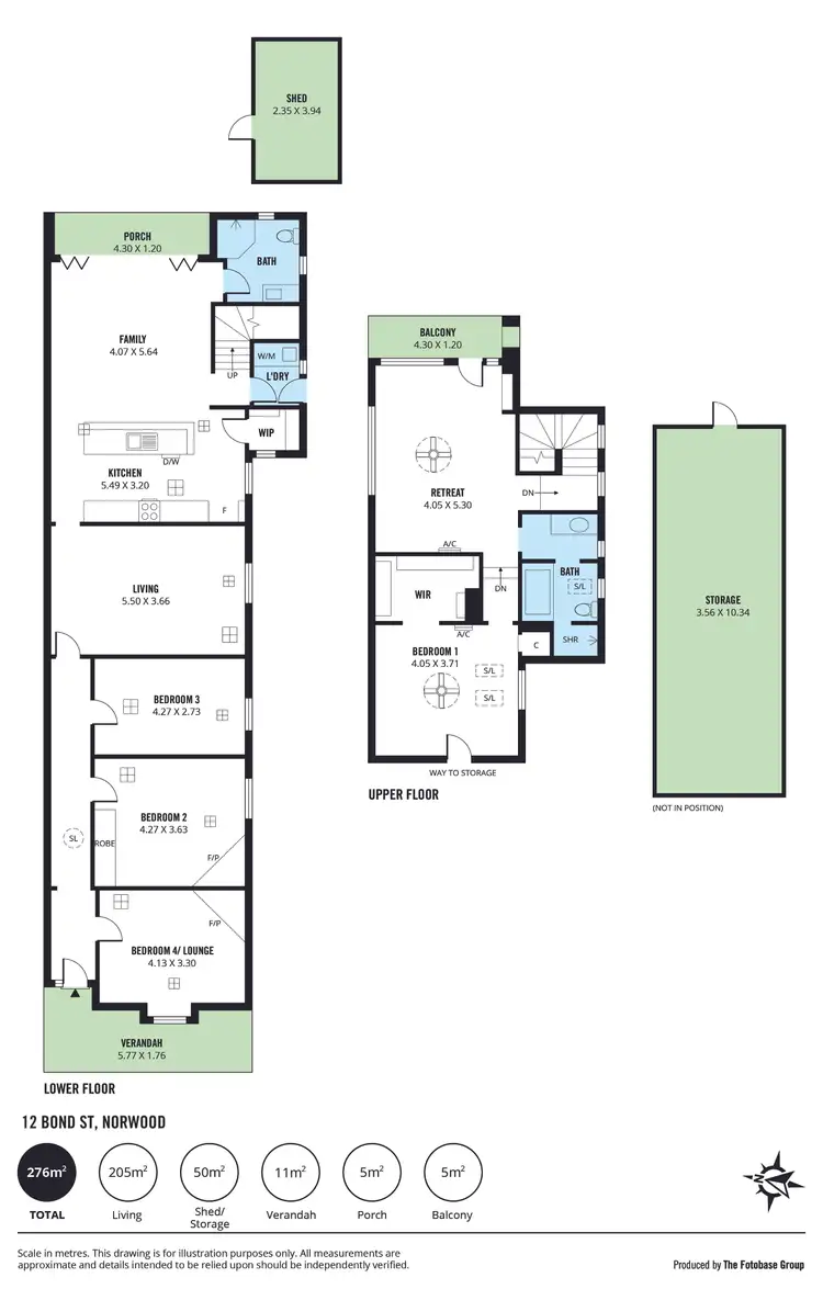 Floorplan of Homely house listing, 12 Bond Street, Norwood SA 5067