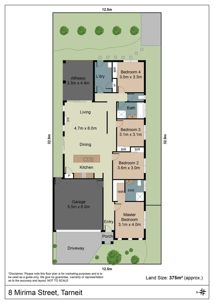 Floorplan of Homely house listing, 8 Mirima Street, Tarneit VIC 3029