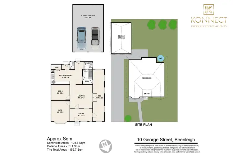 Floorplan of Homely house listing, 10 George St, Beenleigh QLD 4207