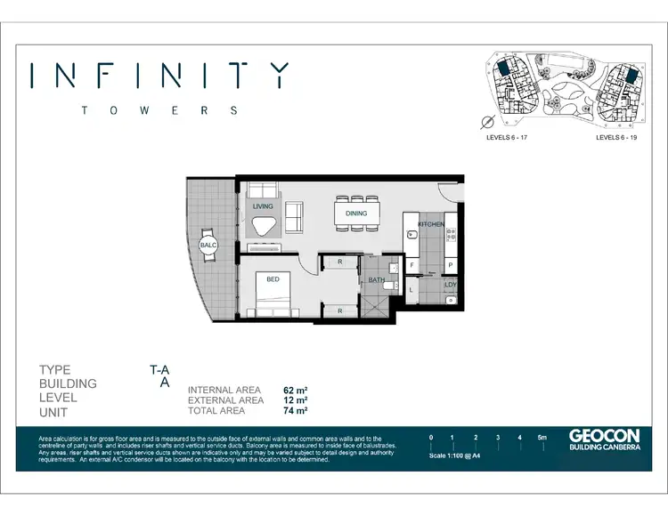 Floorplan of Homely unit listing, 177/1 Anthony Rolfe Ave, Gungahlin ACT 2912