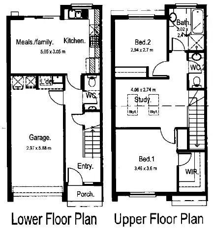 Floorplan of Homely townhouse listing, 10/15 Wyong Crescent, Andrews Farm SA 5114