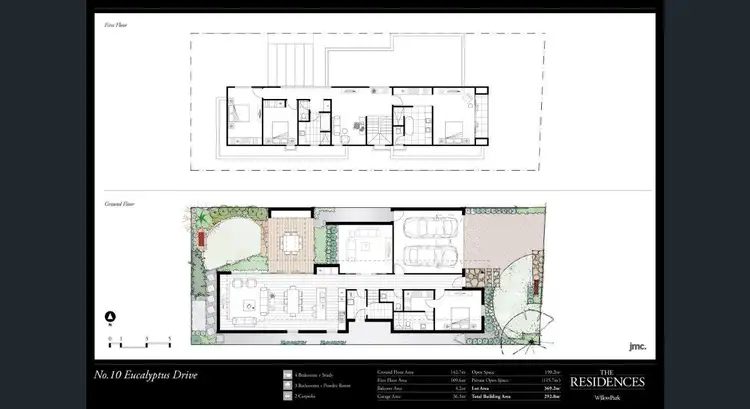Floorplan of Homely townhouse listing, 10 Eucalyptus Drive, Maidstone VIC 3012