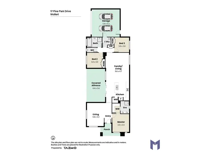Floorplan of Homely house listing, 17 Pine Park Dr, Wollert VIC 3750