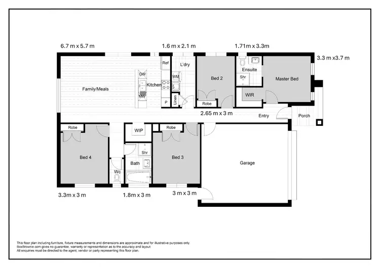 Floorplan of Homely house listing, 28 Streamlet Bvd, Tarneit VIC 3029