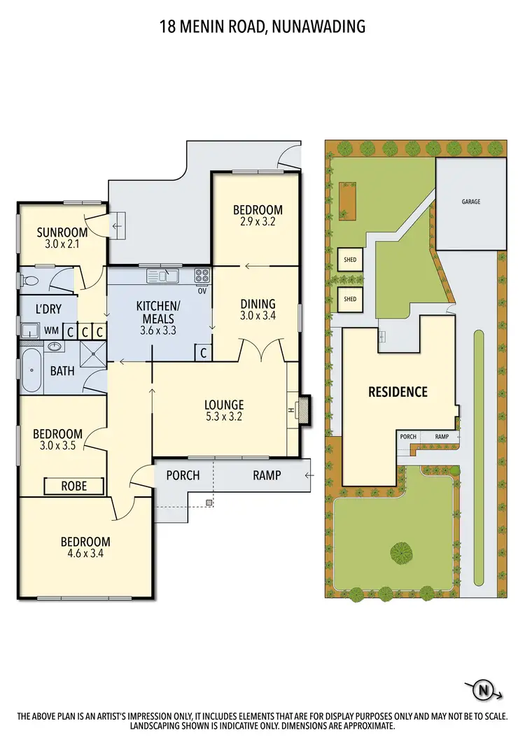 Floorplan of Homely house listing, 18 Menin Rd, Nunawading VIC 3131
