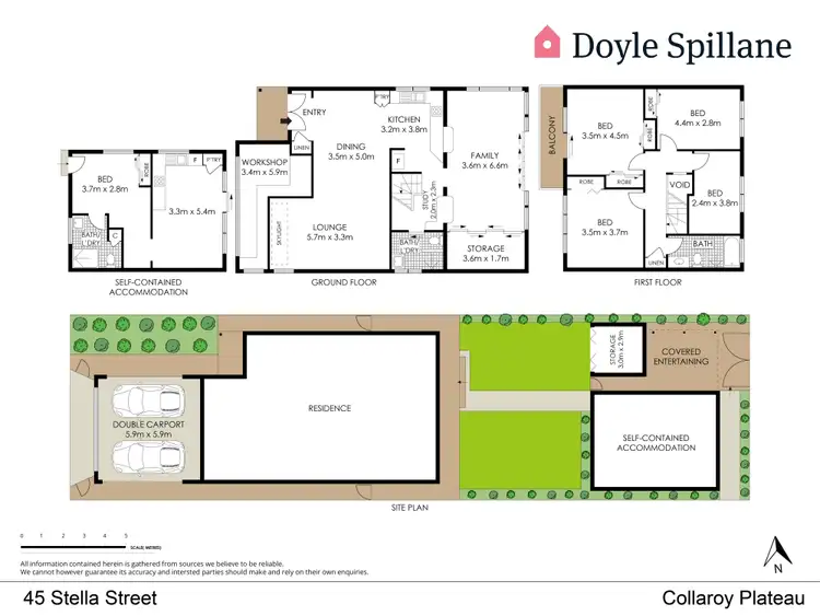 Floorplan of Homely house listing, 45 Stella Street, Collaroy Plateau NSW 2097