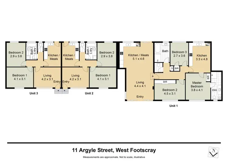 Floorplan of Homely house listing, 11 Argyle St, West Footscray VIC 3012
