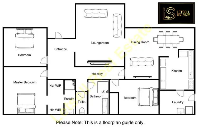 Floorplan of Homely house listing, 10 Elstree Ct, Kealba VIC 3021