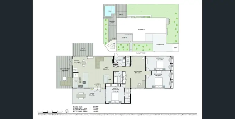Floorplan of Homely house listing, 2 Eucalypt St, Palm Beach QLD 4221