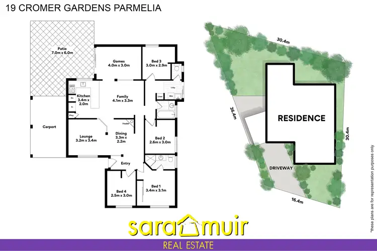 Floorplan of Homely house listing, 19 Cromer Gardens, Parmelia WA 6167
