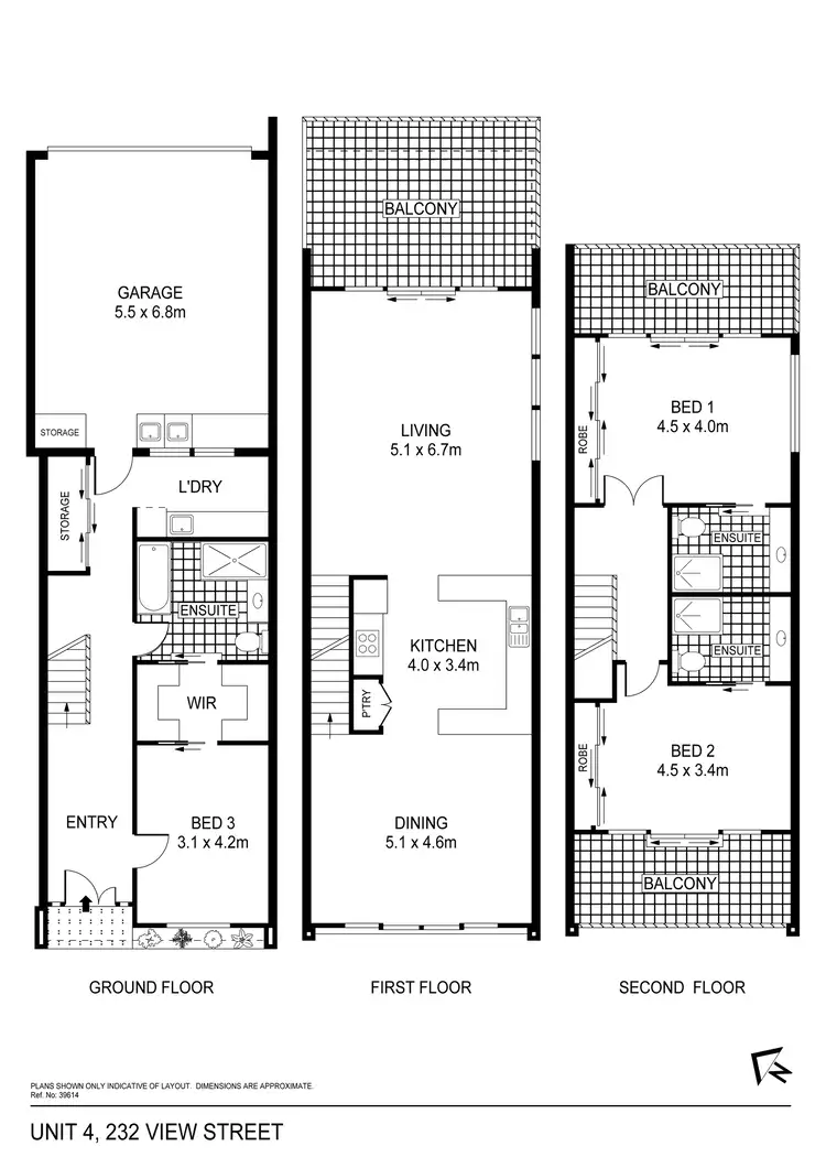Floorplan of Homely apartment listing, 230 View Street, Bendigo VIC 3550
