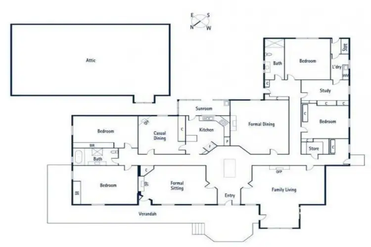 Floorplan of Homely house listing, 6 Logan Street, Canterbury VIC 3126