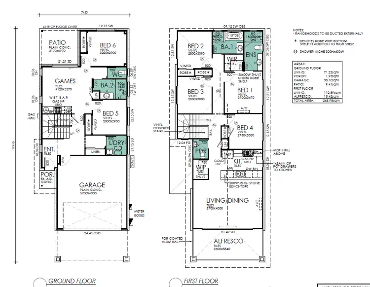 Floorplan of Homely house listing, 44 Bethanga Wy, Spring Mountain QLD 4300