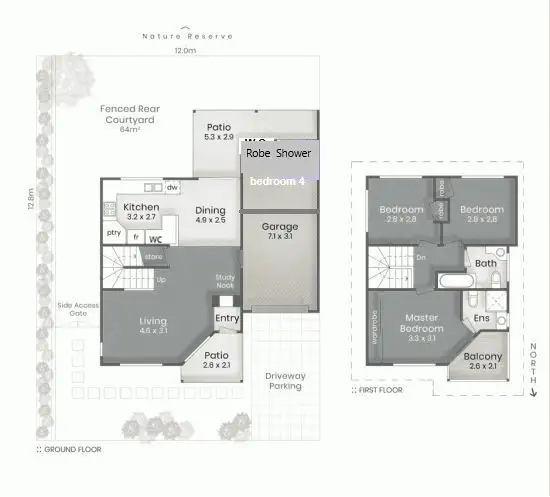 Floorplan of Homely house listing, 12/81 McCullough St, Sunnybank QLD 4109