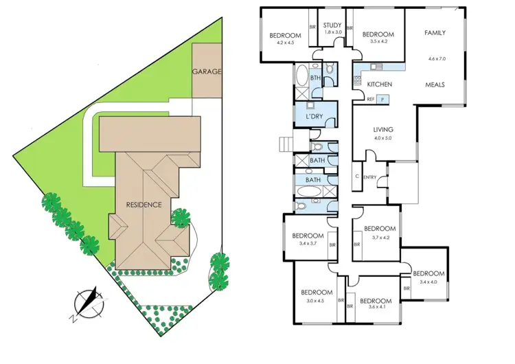 Floorplan of Homely house listing, 11 Ince Ct, Frankston VIC 3199