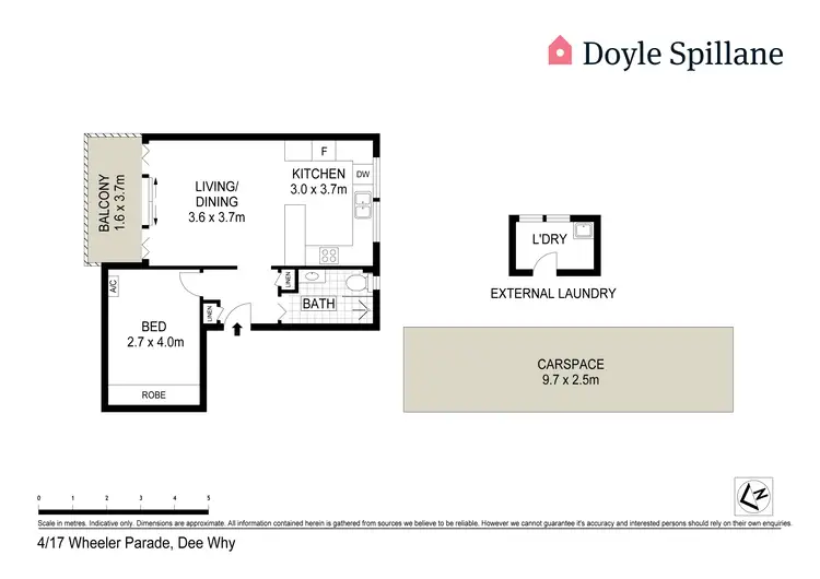 Floorplan of Homely apartment listing, 4/17 Wheeler Parade, Dee Why NSW 2099