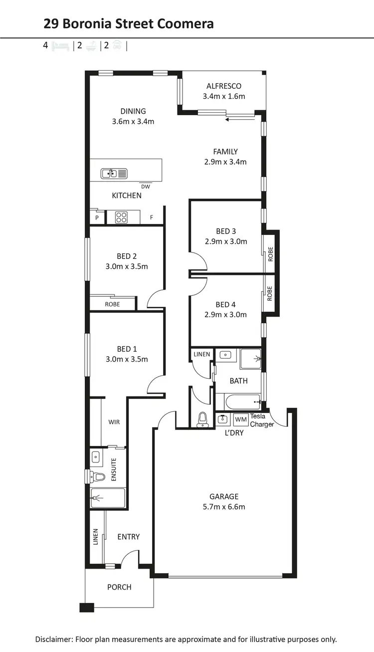 Floorplan of Homely house listing, 29 Boronia St, Coomera QLD 4209