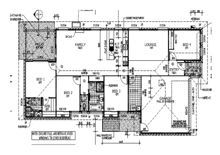 Floorplan of Homely house listing, 23 Darvel Drive, Mernda VIC 3754
