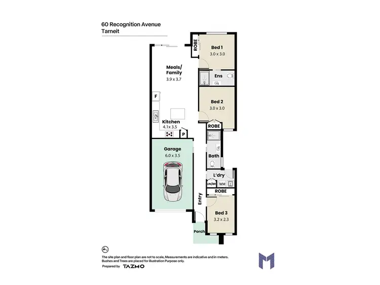 Floorplan of Homely house listing, 60 Recognition Ave, Tarneit VIC 3029