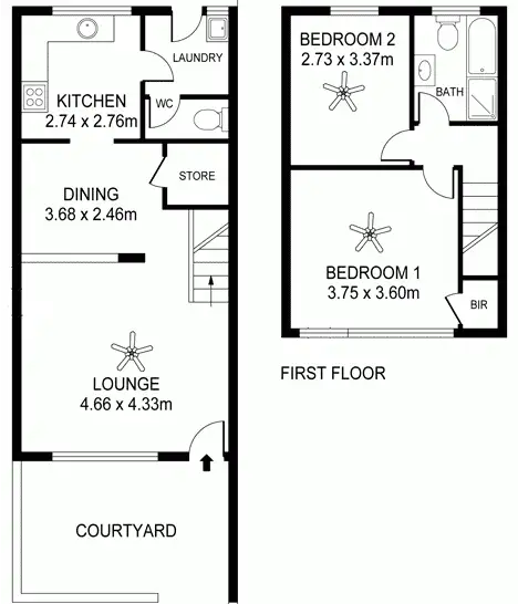Floorplan of Homely house listing, 6/184 Salisbury Highway, Salisbury SA 5108