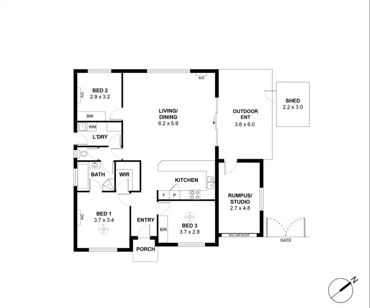 Floorplan of Homely house listing, 18 Charta Cct, Smithfield SA 5114