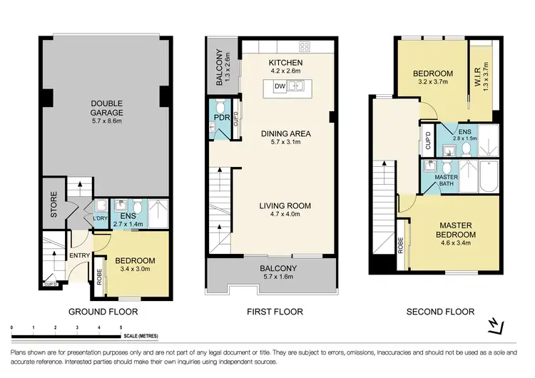 Floorplan of Homely townhouse listing, 77 Kavanagh Crescent, Keilor Downs VIC 3038