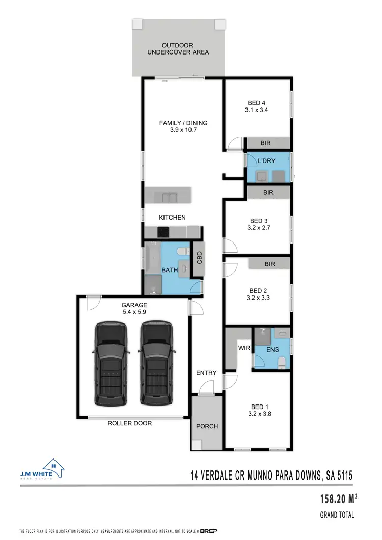 Floorplan of Homely house listing, 14 Verdale Cres, Munno Para Downs SA 5115