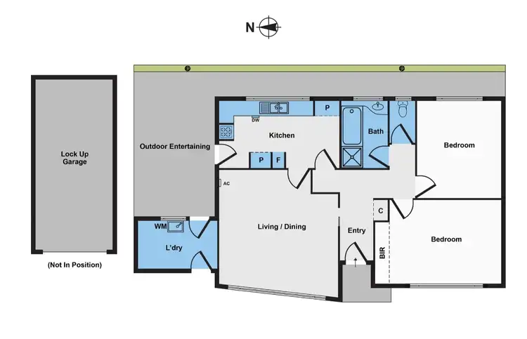 Floorplan of Homely house listing, 2/2 Garden Avenue, Glen Huntly VIC 3163