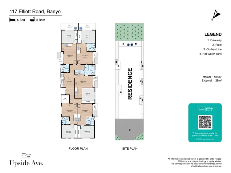 Floorplan of Homely unit listing, 117 Elliott Rd, Banyo QLD 4014