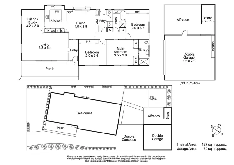 Floorplan of Homely house listing, 16 Tanunda Grove, Belmont VIC 3216