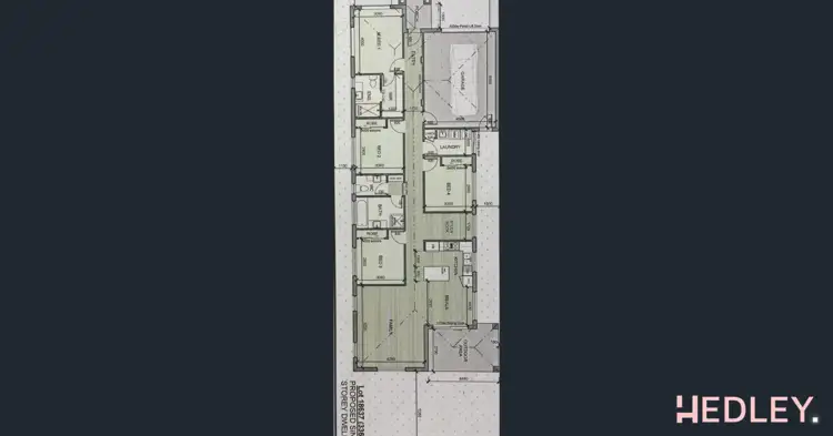 Floorplan of Homely house listing, 13 Periwinkle Circuit, Craigieburn VIC 3064