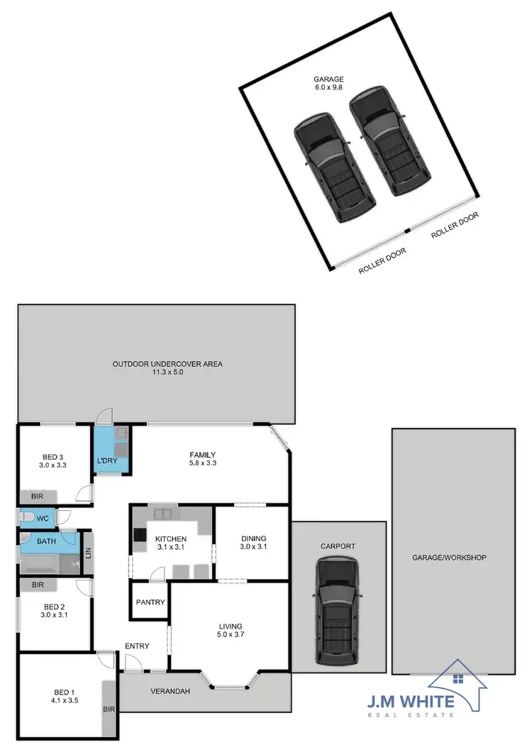 Floorplan of Homely house listing, 157 Brougham Dr, Valley View SA 5093