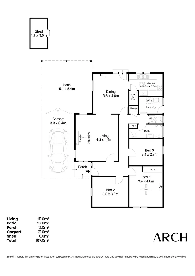 Floorplan of Homely house listing, 31 Illalong Cres, Munno Para SA 5115