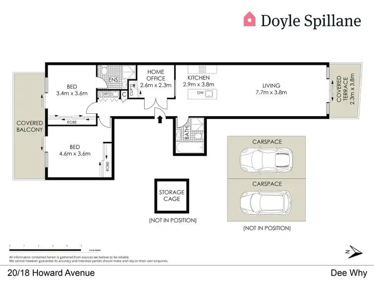 Floorplan of Homely apartment listing, 20/18 Howard Avenue, Dee Why NSW 2099
