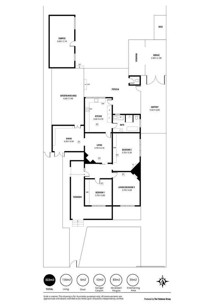 Floorplan of Homely house listing, 87 Bower Rd, Ethelton SA 5015