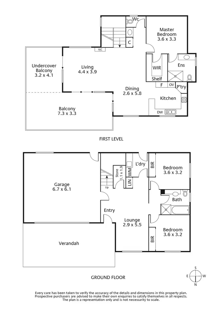 Floorplan of Homely house listing, 1/14 Reaby St, Portarlington VIC 3223