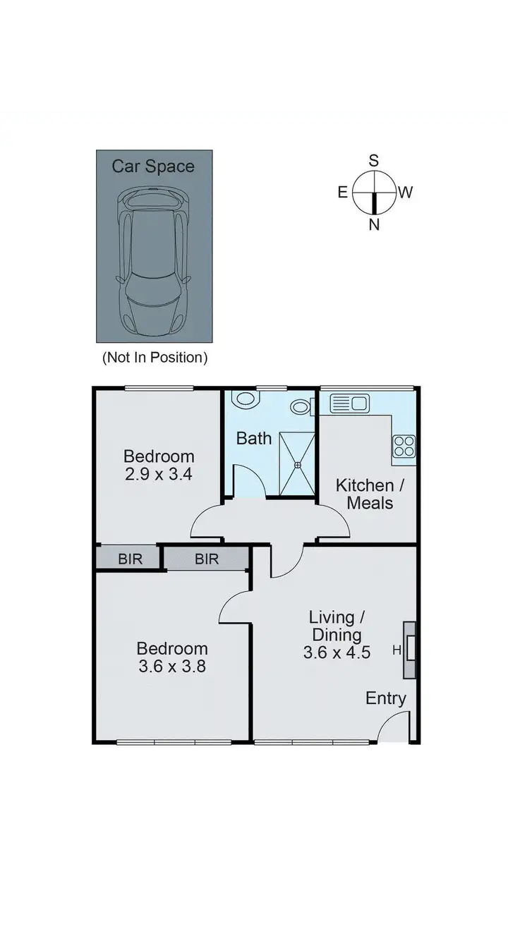 Floorplan of Homely apartment listing, 6/7 Lambeth Place, St Kilda VIC 3182