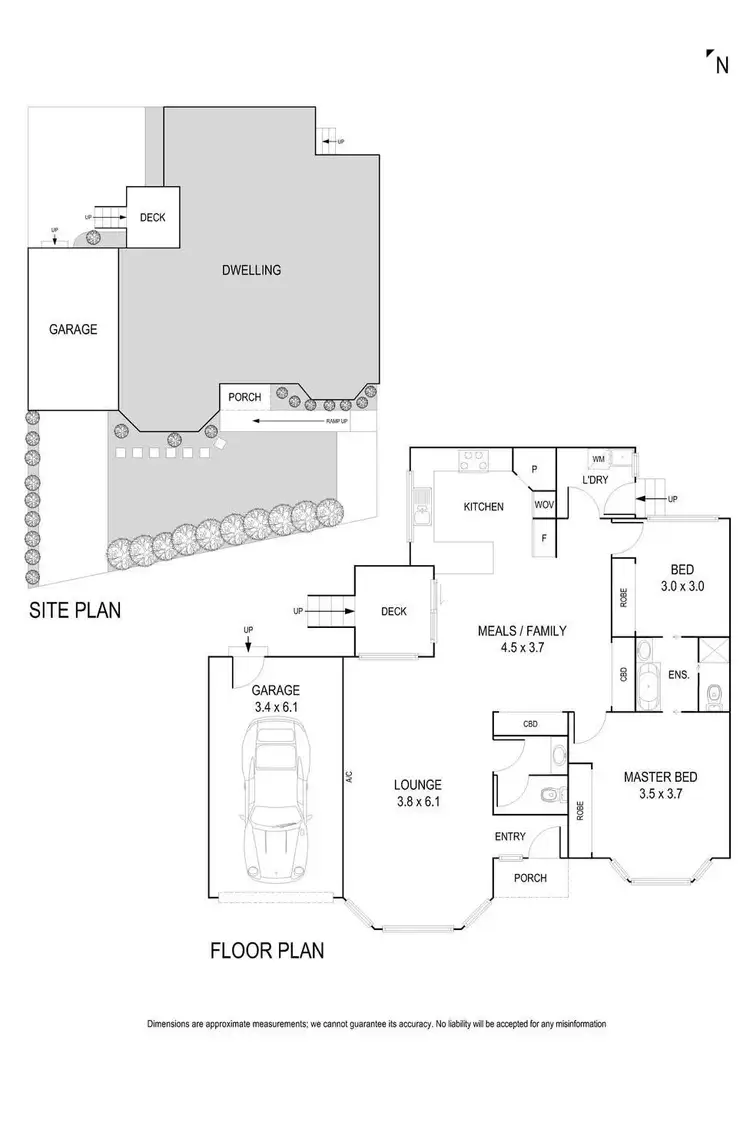 Floorplan of Homely unit listing, 1/53 Doncaster E Rd, Mitcham VIC 3132