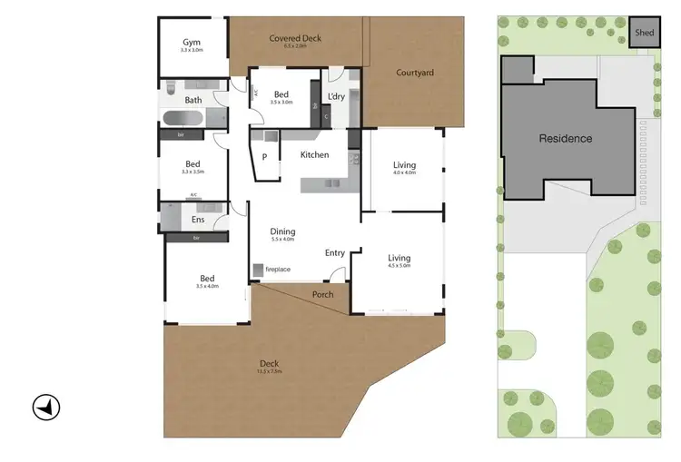 Floorplan of Homely house listing, 42 Alex Dr, St Andrews Beach VIC 3941