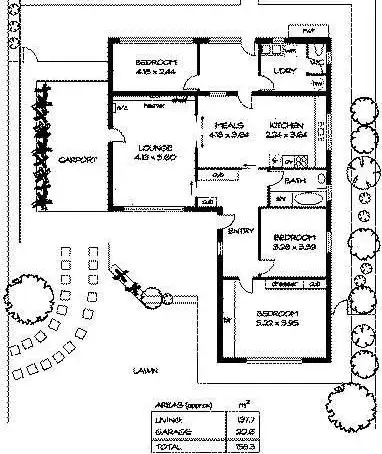 Floorplan of Homely house listing, 88 Riverside Dr, Fulham SA 5024
