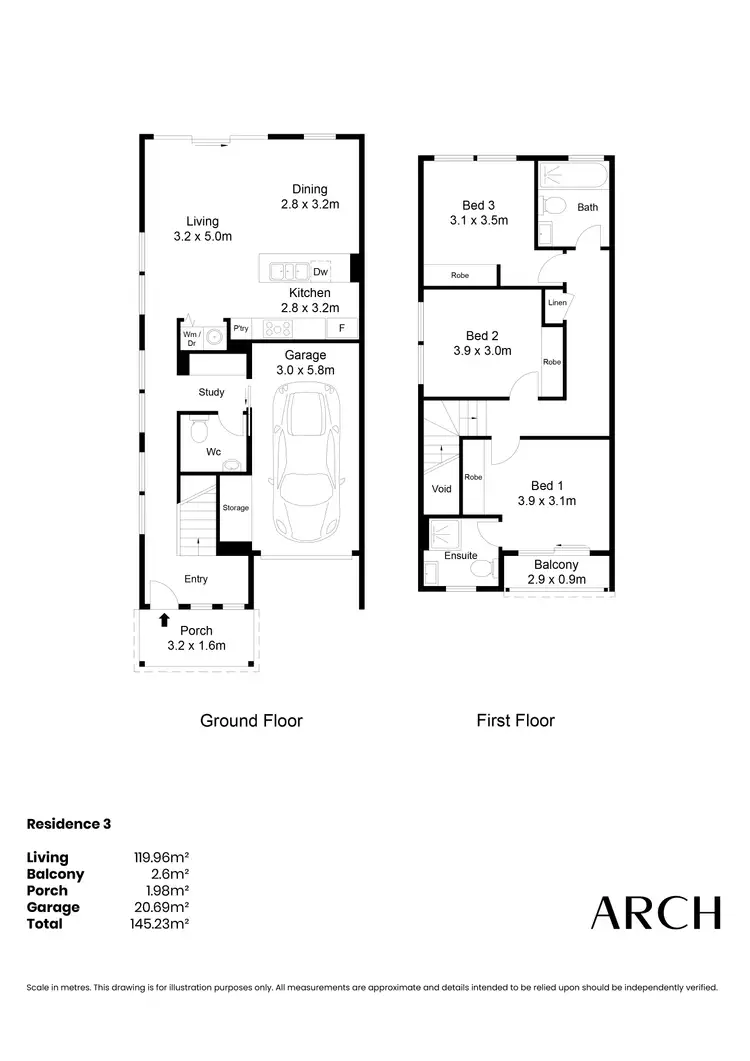 Floorplan of Homely house listing, 104C Brighton Rd, Glenelg East SA 5045