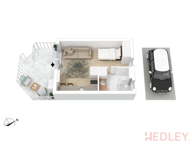 Floorplan of Homely house listing, 6/1 Lumley Ct, Prahran VIC 3181